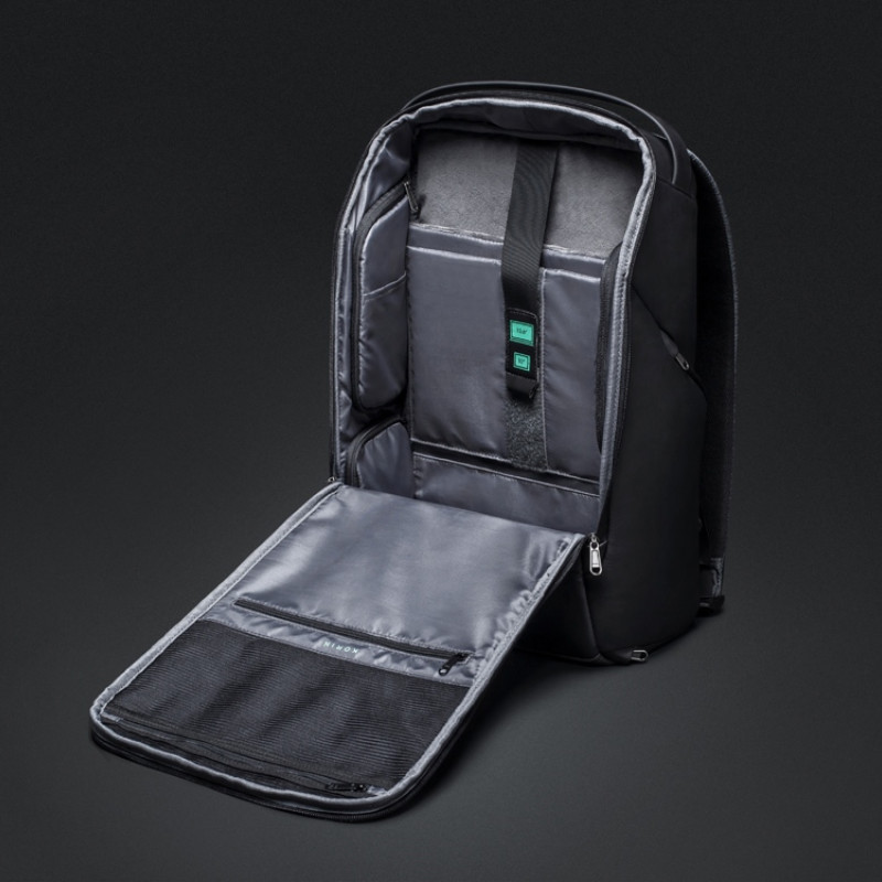 Антикражный рюкзак FlexPackPro для ноутбука 15.6", серый/черный