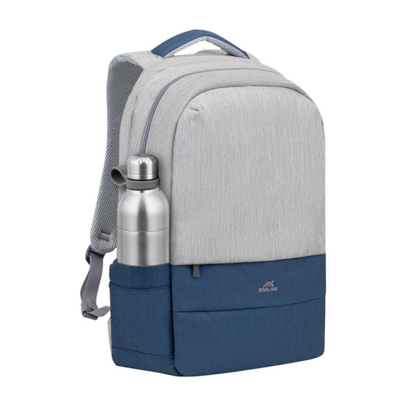 RIVACASE 7567 grey/dark blue рюкзак для ноутбука 17.3" / 6