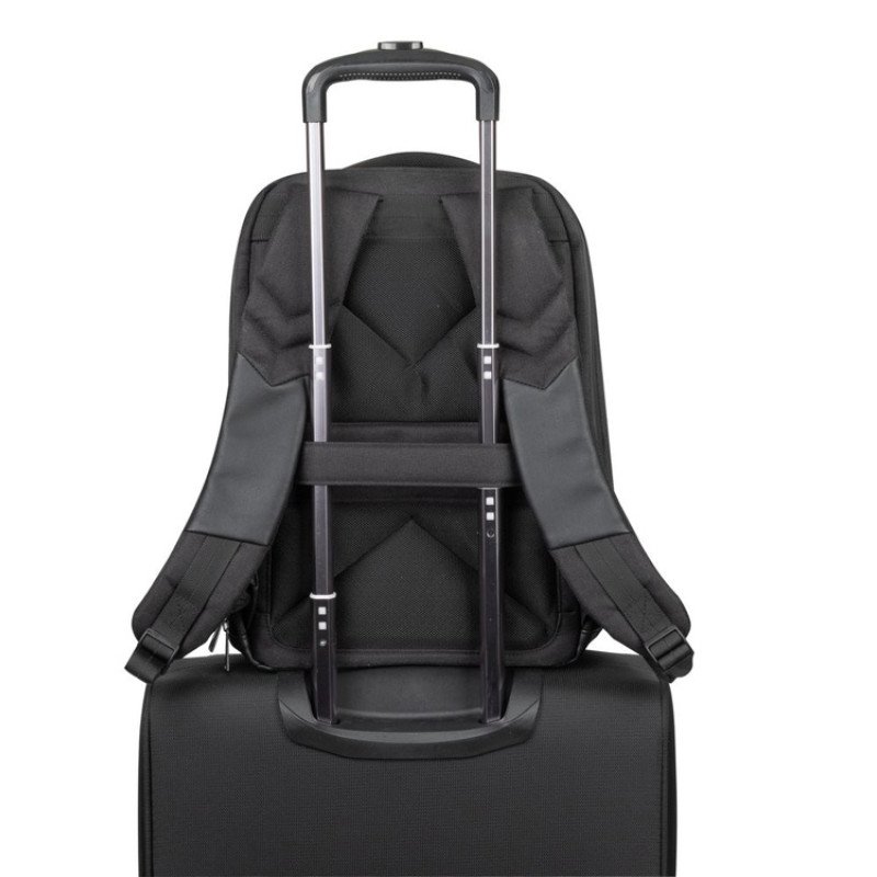 RIVACASE 8126 black ECO рюкзак для MacBook Air 15 и ноутбука 14" / 6 RIVACASE 8126 black ECO рюкзак для MacBook Air 15 и ноутбука 14" / 6