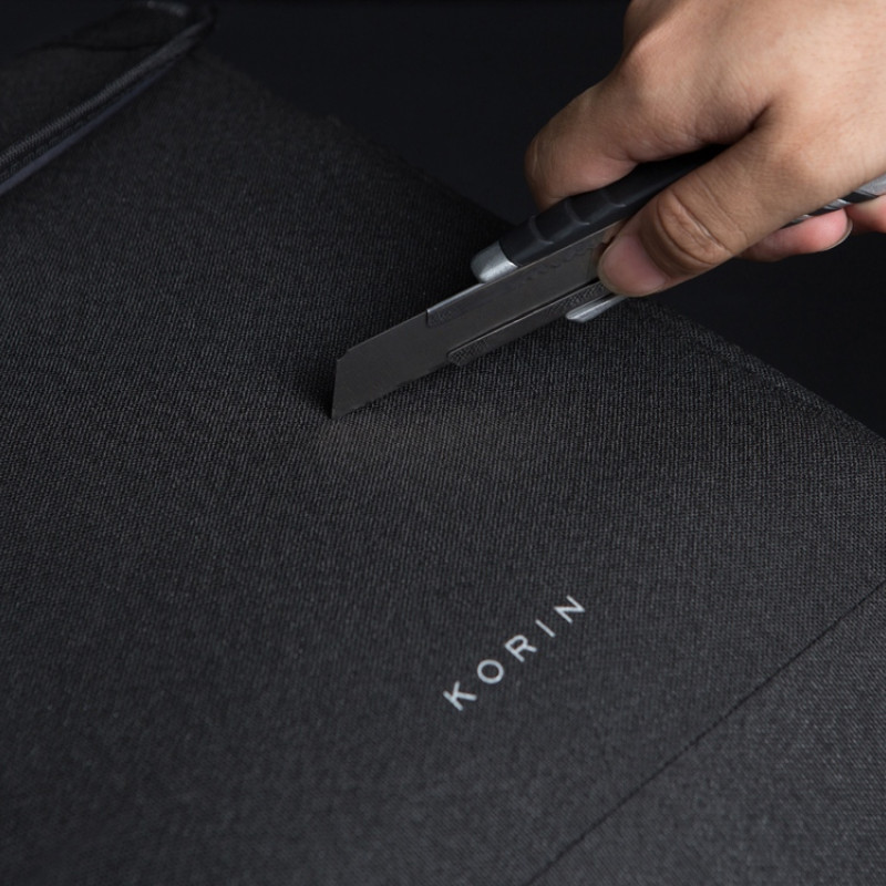 Водостойкий антикражный рюкзак Clickpack для ноутбука 15.6", черный