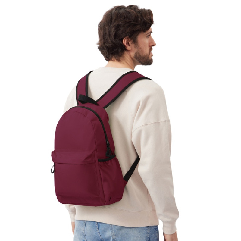 Рюкзак Bro, глубокий бордовый