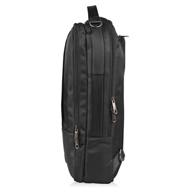 Рюкзак-трансформер «Duty» для ноутбука, черный (без шильда)