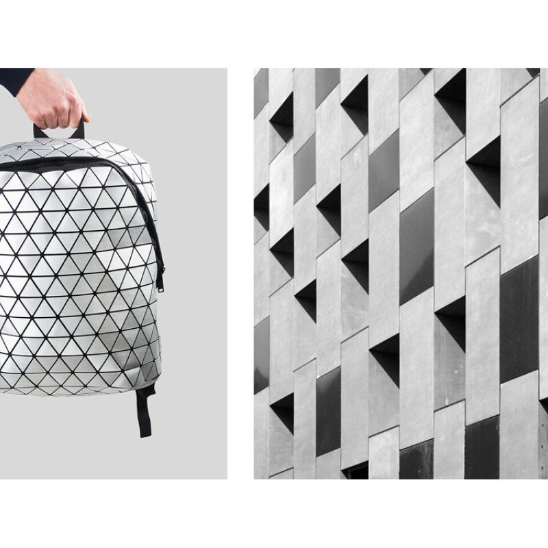Rombica Mybag Prisma Silver, серебристый