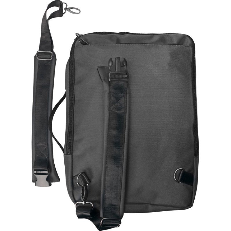 Рюкзак-трансформер «Duty» для ноутбука, темно-серый (с шильдом)