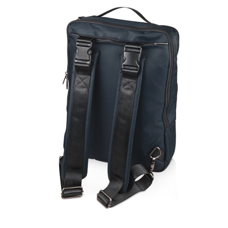 Рюкзак-трансформер «Duty» для ноутбука, темно-синий (без шильда)