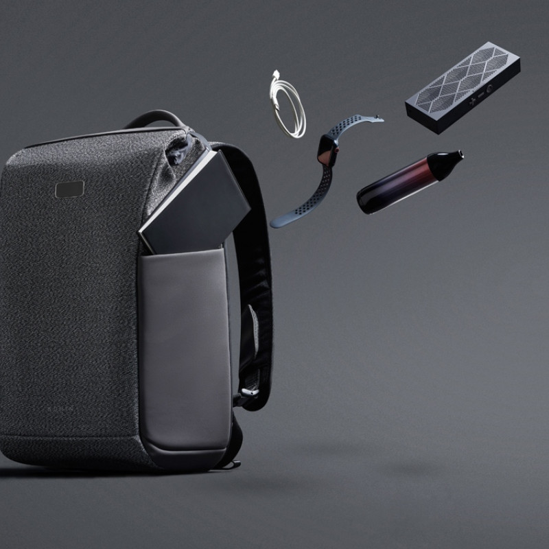 Антикражный рюкзак SnapPack для ноутбука 16", серый