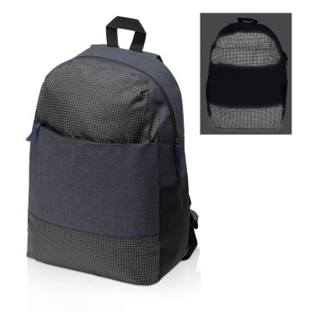 Рюкзак «Reflex» для ноутбука 15,6" со светоотражающим эффектом, синий