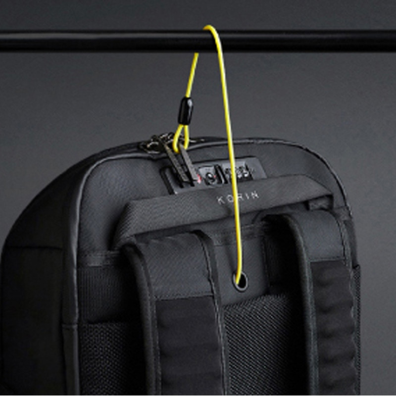 Атикражный рюкзак FlipPack для ноутбука 15.6", черный