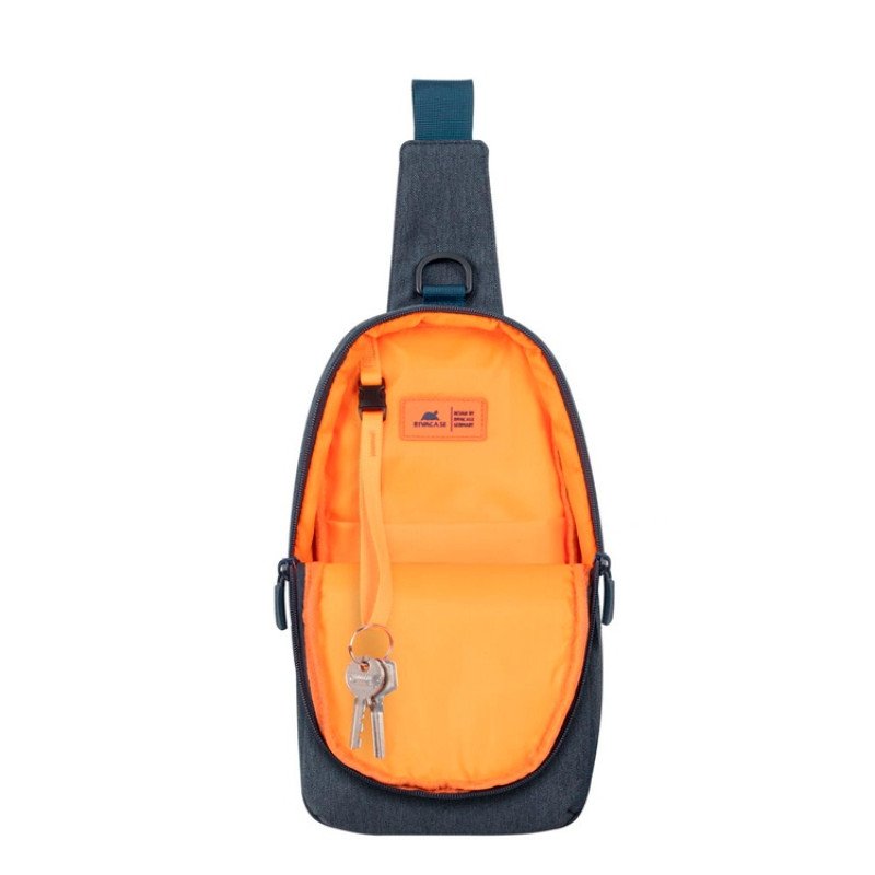 RIVACASE 7711 dark grey сумка слинг для мобильных устройств /12