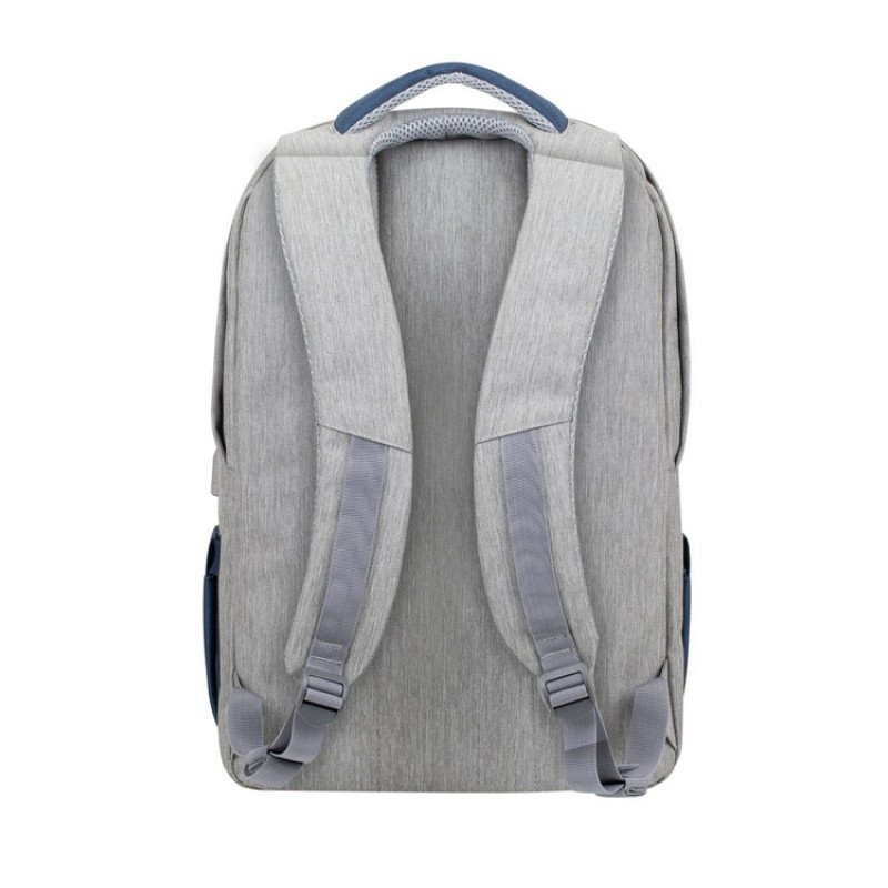 RIVACASE 7567 grey/dark blue рюкзак для ноутбука 17.3" / 6