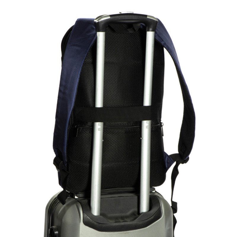 Расширяющийся рюкзак Slimbag для ноутбука 15,6", синий