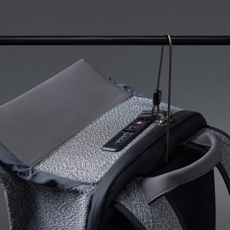 Антикражный рюкзак SnapPack для ноутбука 16", серый