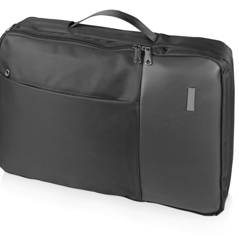 Рюкзак-трансформер «Duty» для ноутбука, темно-серый (с шильдом)