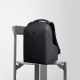 Водостойкий антикражный рюкзак Hipack для ноутбука 15.6", черный