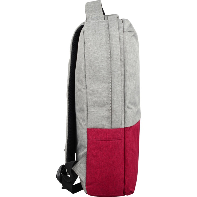Рюкзак «Fiji» с отделением для ноутбука, серый/красный 207C