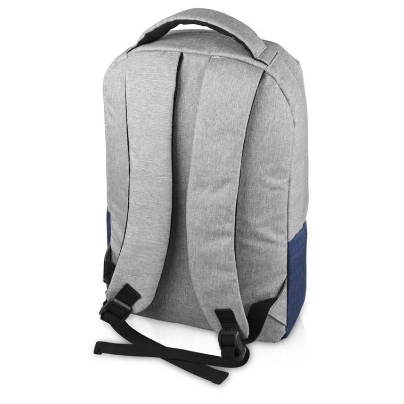 Рюкзак «Fiji» с отделением для ноутбука, серый/темно-синий 2747C
