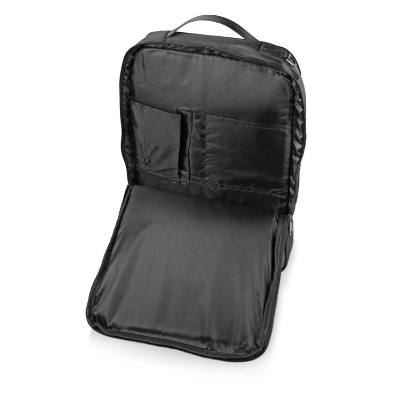 Рюкзак-трансформер «Duty» для ноутбука, темно-серый (с шильдом)