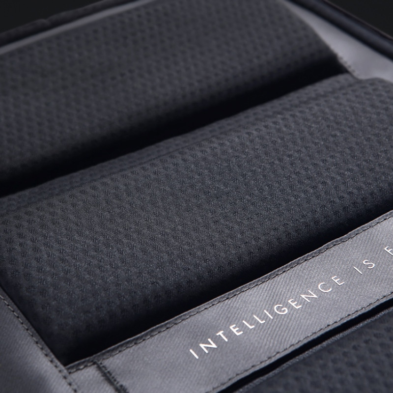 Водостойкий антикражный рюкзак Hipack для ноутбука 15.6", черный