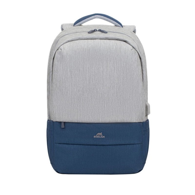 RIVACASE 7567 grey/dark blue рюкзак для ноутбука 17.3" / 6