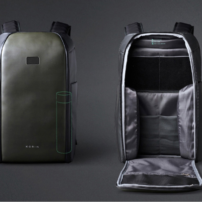 Атикражный рюкзак FlipPack для ноутбука 15.6", черный