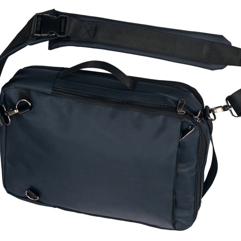 Рюкзак-трансформер «Duty» для ноутбука, темно-синий (без шильда)