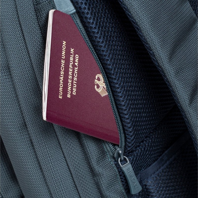 Рюкзак для ноутбука 17.3" 8460, аквамарин