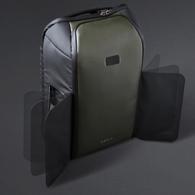 Атикражный рюкзак FlipPack для ноутбука 15.6", черный