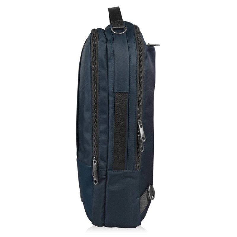 Рюкзак-трансформер «Duty» для ноутбука, темно-синий (без шильда)