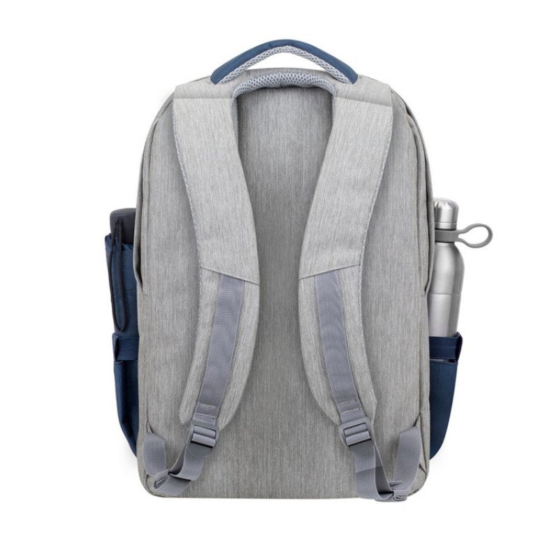 RIVACASE 7567 grey/dark blue рюкзак для ноутбука 17.3" / 6