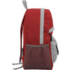 Рюкзак "Универсальный" (красная спинка, красные лямки), красный/серый