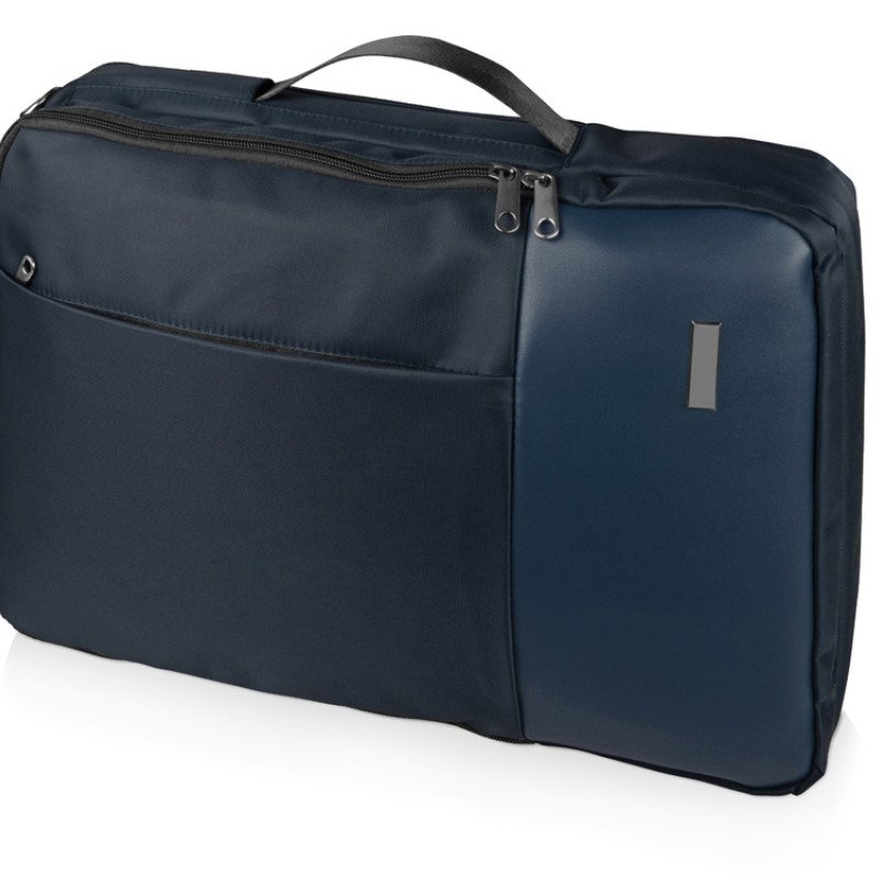 Рюкзак-трансформер «Duty» для ноутбука, темно-синий (без шильда)