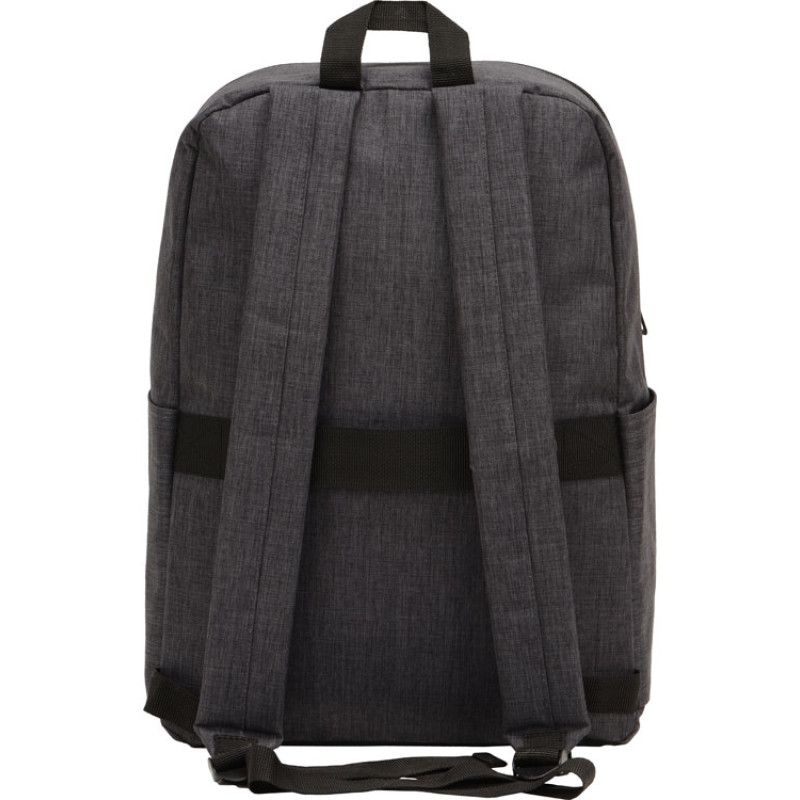 Рюкзак Merit со светоотражающей полосой и отделением для ноутбука 15.6'', темно-серый/серый