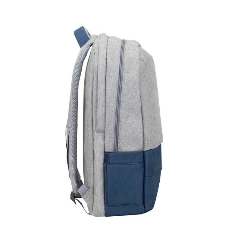 RIVACASE 7567 grey/dark blue рюкзак для ноутбука 17.3" / 6