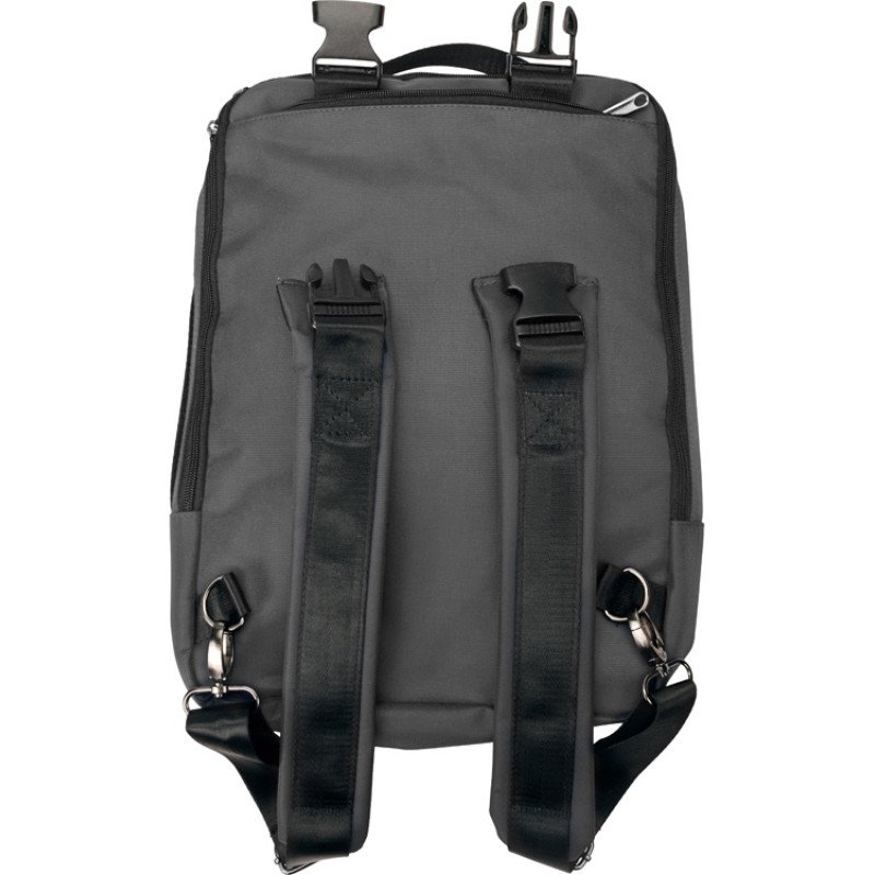 Рюкзак-трансформер «Duty» для ноутбука, темно-серый (с шильдом)