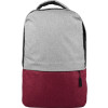Рюкзак «Fiji» с отделением для ноутбука, серый/бордовый 208C