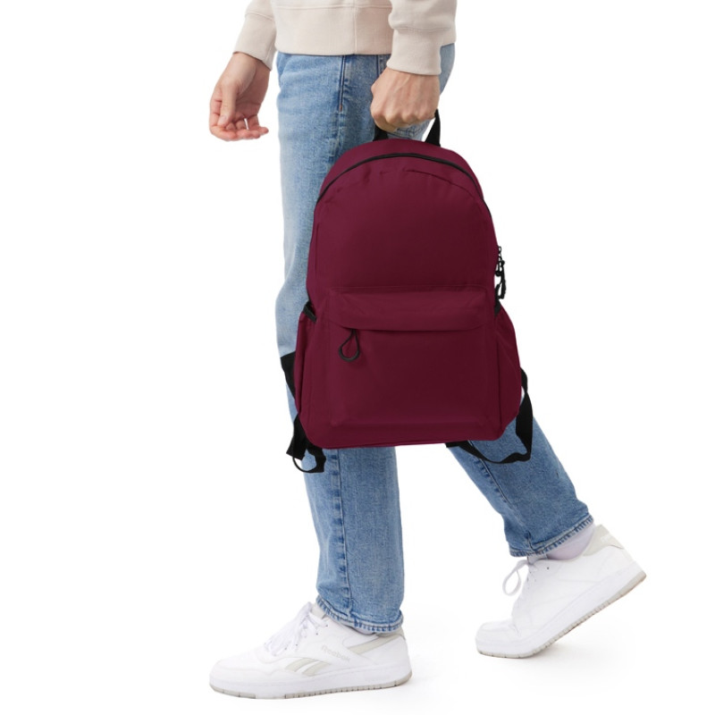 Рюкзак Bro, глубокий бордовый