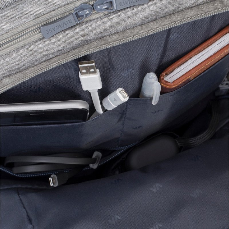 RIVACASE 7760 grey ECO рюкзак для ноутбука 15.6" RIVACASE 7760 grey ECO рюкзак для ноутбука 15.6"