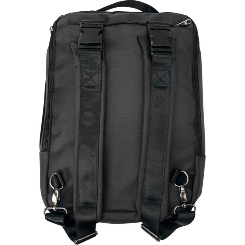 Рюкзак-трансформер «Duty» для ноутбука, черный (без шильда)