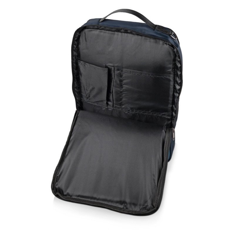 Рюкзак-трансформер «Duty» для ноутбука, темно-синий (без шильда)