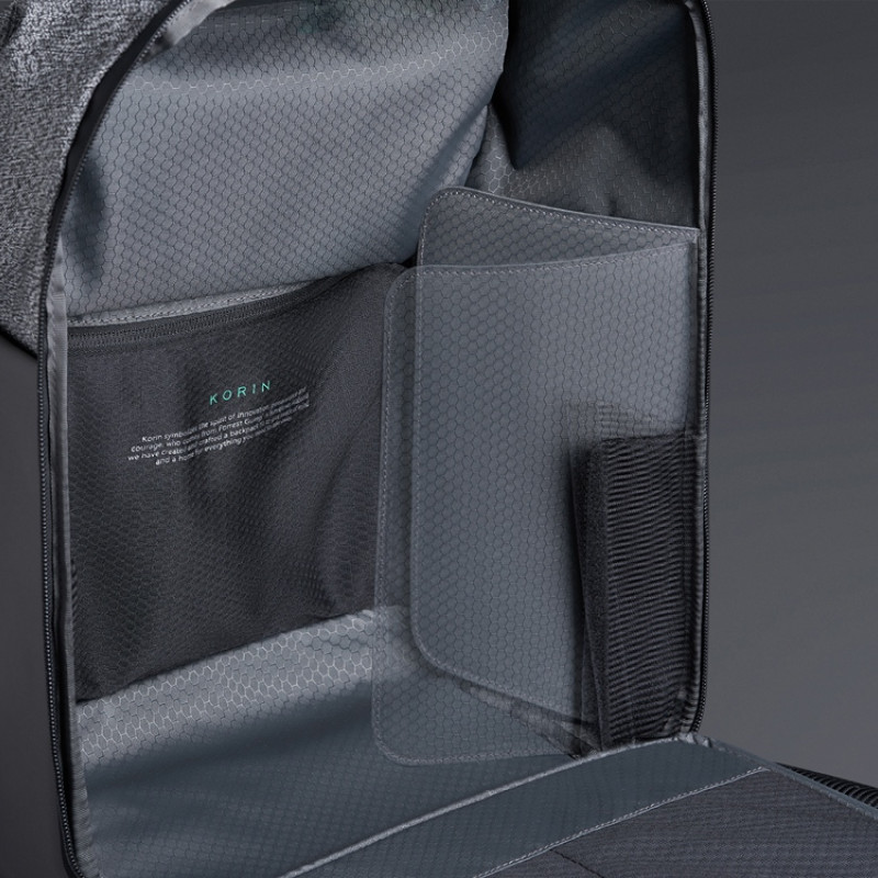 Антикражный рюкзак SnapPack для ноутбука 16", серый