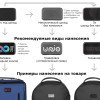 Рюкзак Sofit для ноутбука из экокожи, черный (Р) Рюкзак Sofit для ноутбука из экокожи, черный (Р)