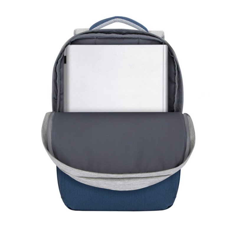 RIVACASE 7567 grey/dark blue рюкзак для ноутбука 17.3" / 6