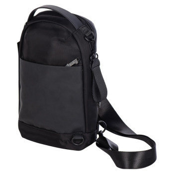 Рюкзак на одно плечо Silken, черный