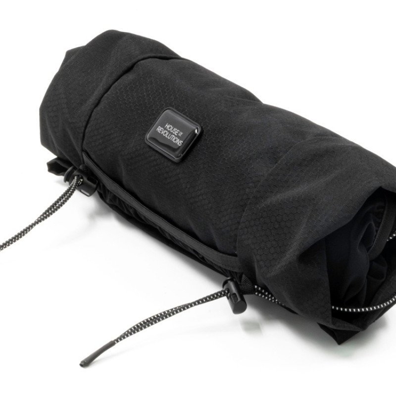 Легкий складывающийся рюкзак-мессенджер "Venturer Eco", черный