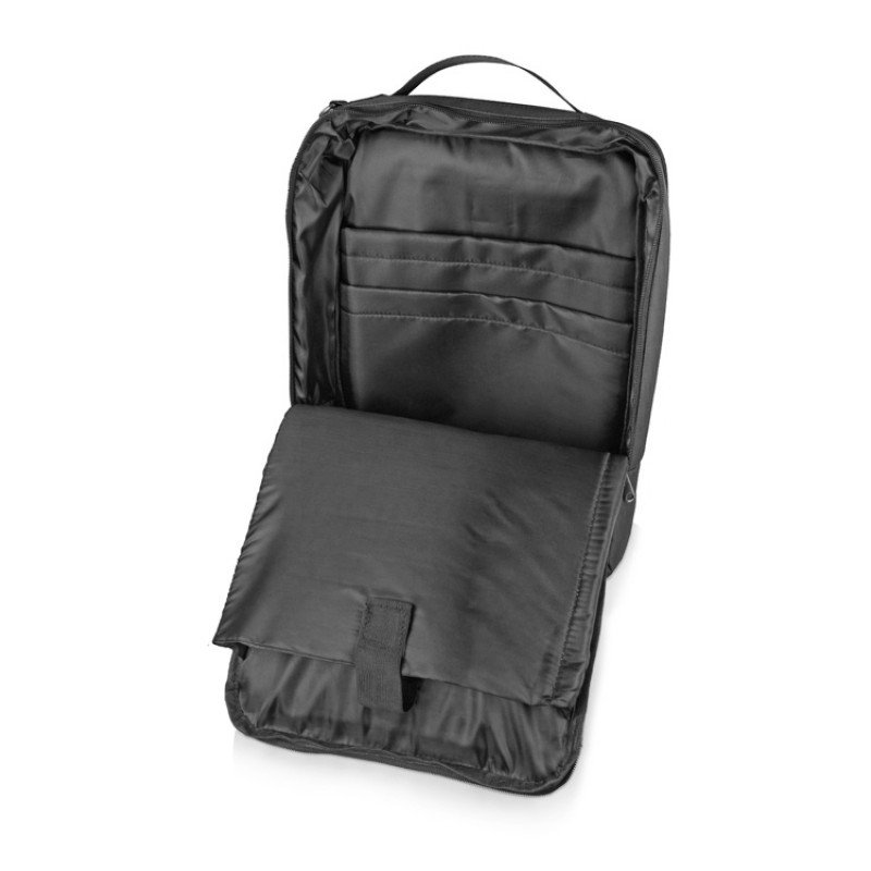 Рюкзак-трансформер «Duty» для ноутбука, темно-серый (с шильдом)