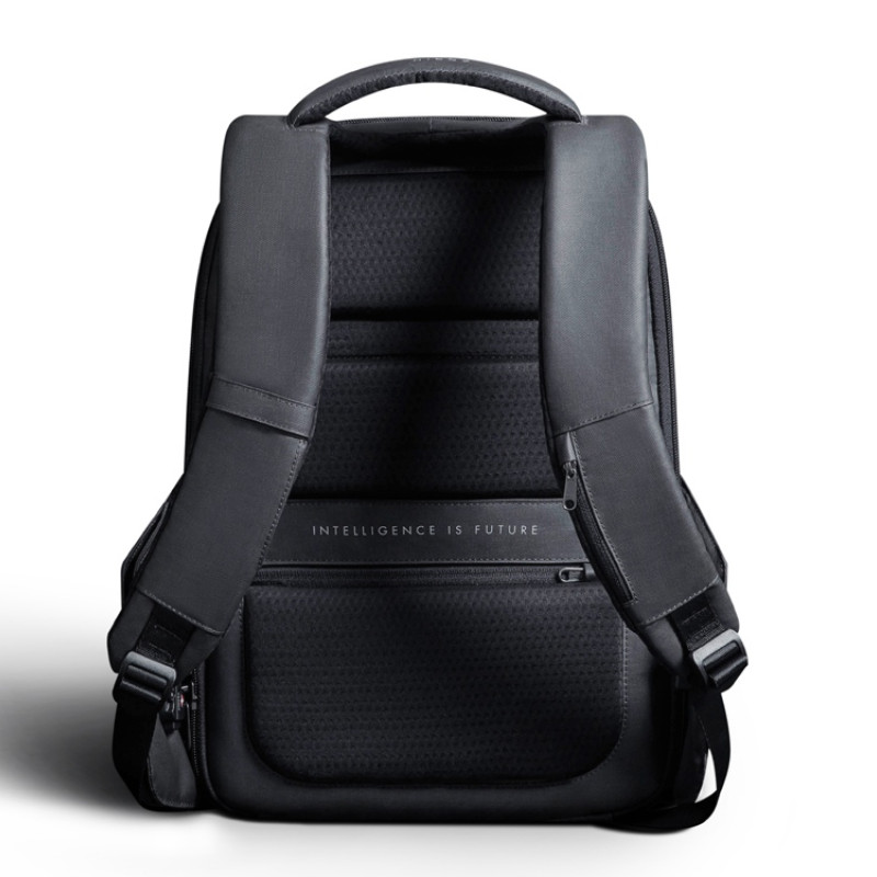 Водостойкий антикражный рюкзак Hipack для ноутбука 15.6", черный