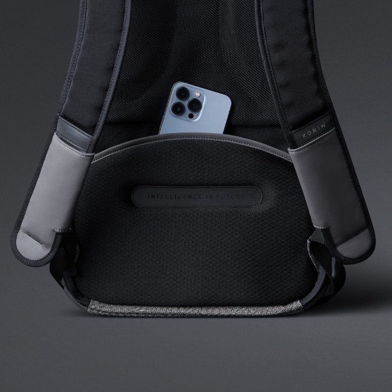 Антикражный рюкзак SnapPack для ноутбука 16", серый