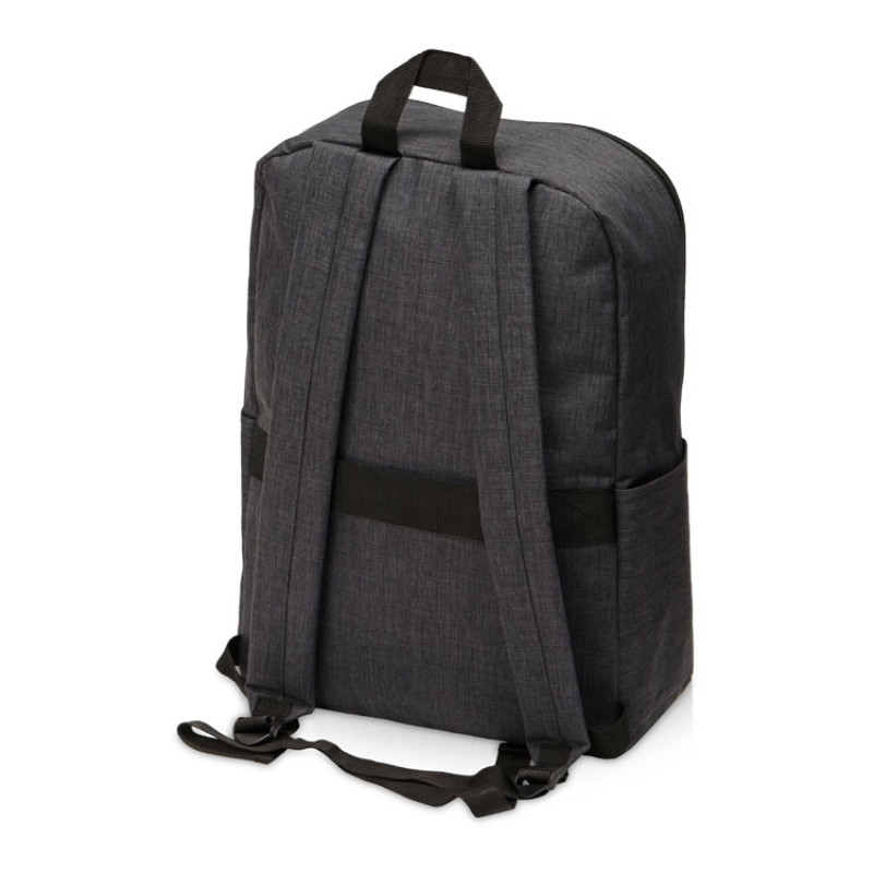 Рюкзак Merit со светоотражающей полосой и отделением для ноутбука 15.6'', темно-серый/серый