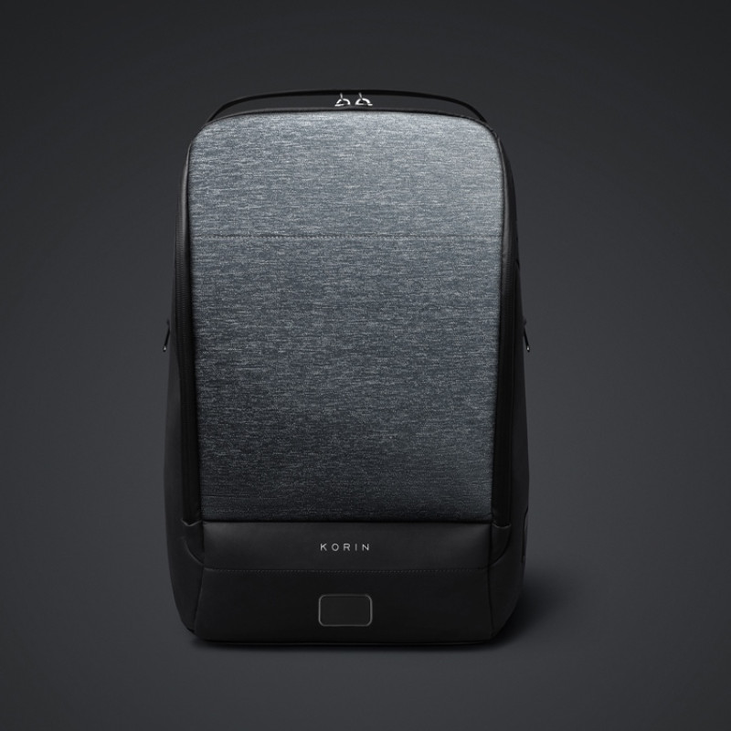 Антикражный рюкзак FlexPackPro для ноутбука 15.6", серый/черный