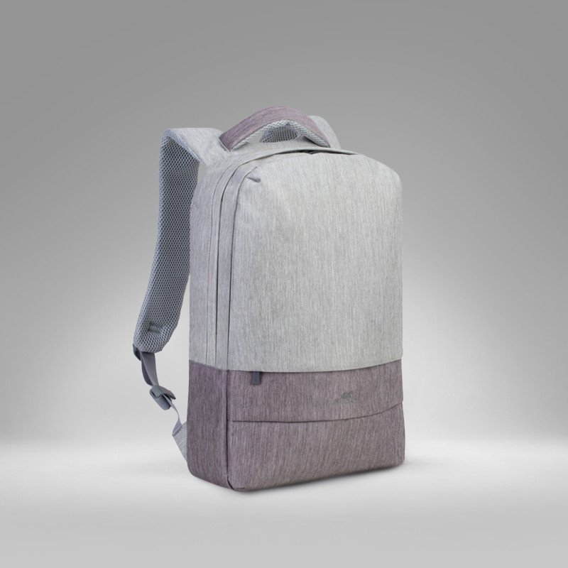 RIVACASE 7562 grey/mocha рюкзак для ноутбука 15.6", серый/кофейный